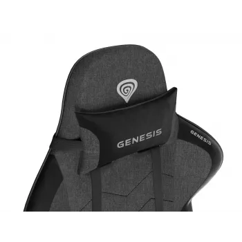 GENESIS Nitro 550 G2 Žaidimų kėdė, paminkštinta sėdynė, juoda, pilka