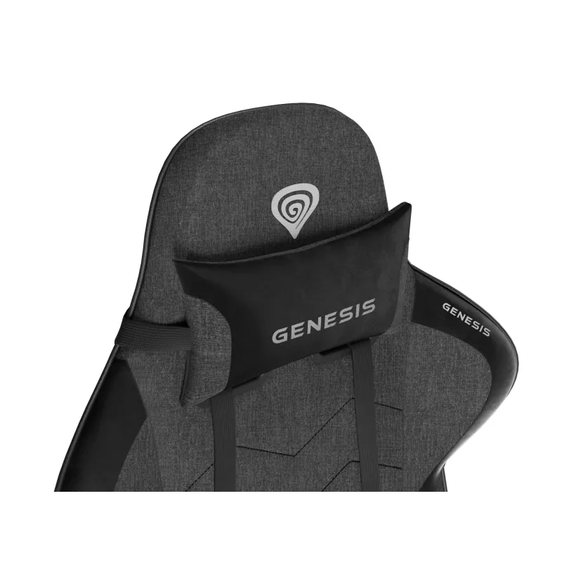 GENESIS Nitro 550 G2 Žaidimų kėdė, paminkštinta sėdynė, juoda, pilka