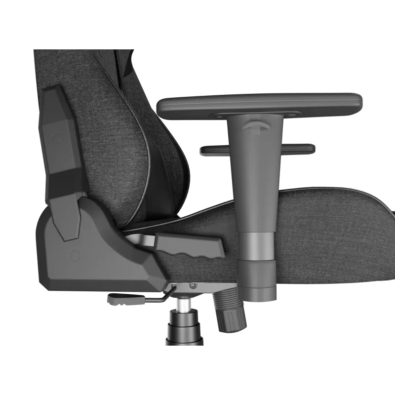 GENESIS Nitro 550 G2 Žaidimų kėdė, paminkštinta sėdynė, juoda, pilka
