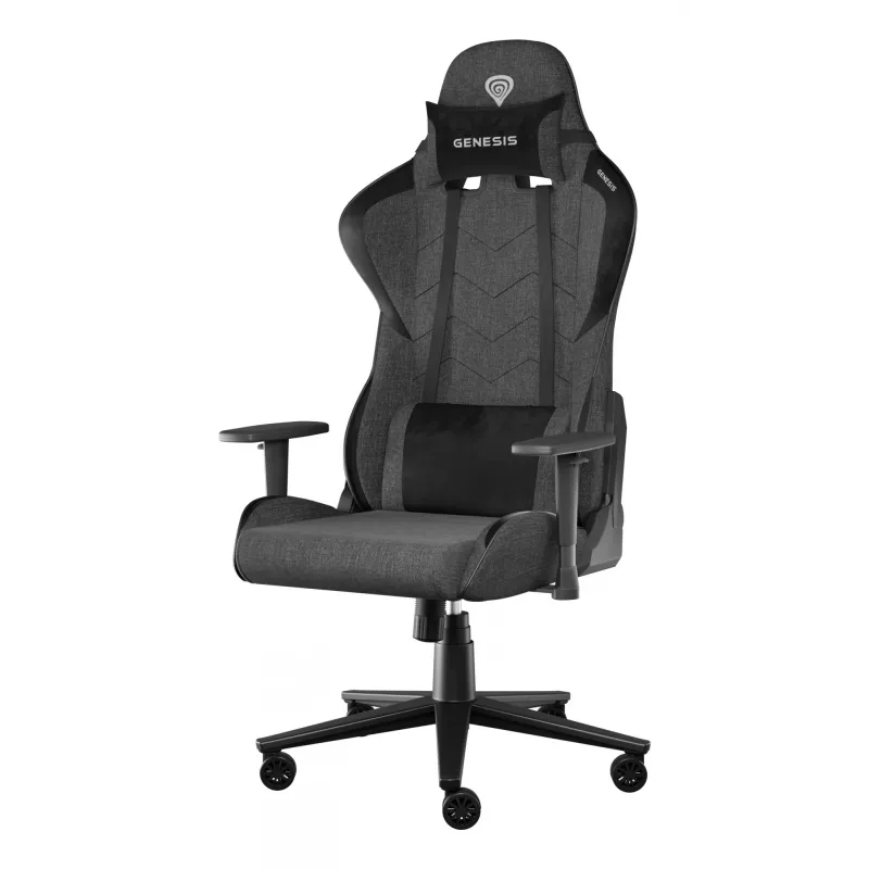 GENESIS Nitro 550 G2 Žaidimų kėdė, paminkštinta sėdynė, juoda, pilka