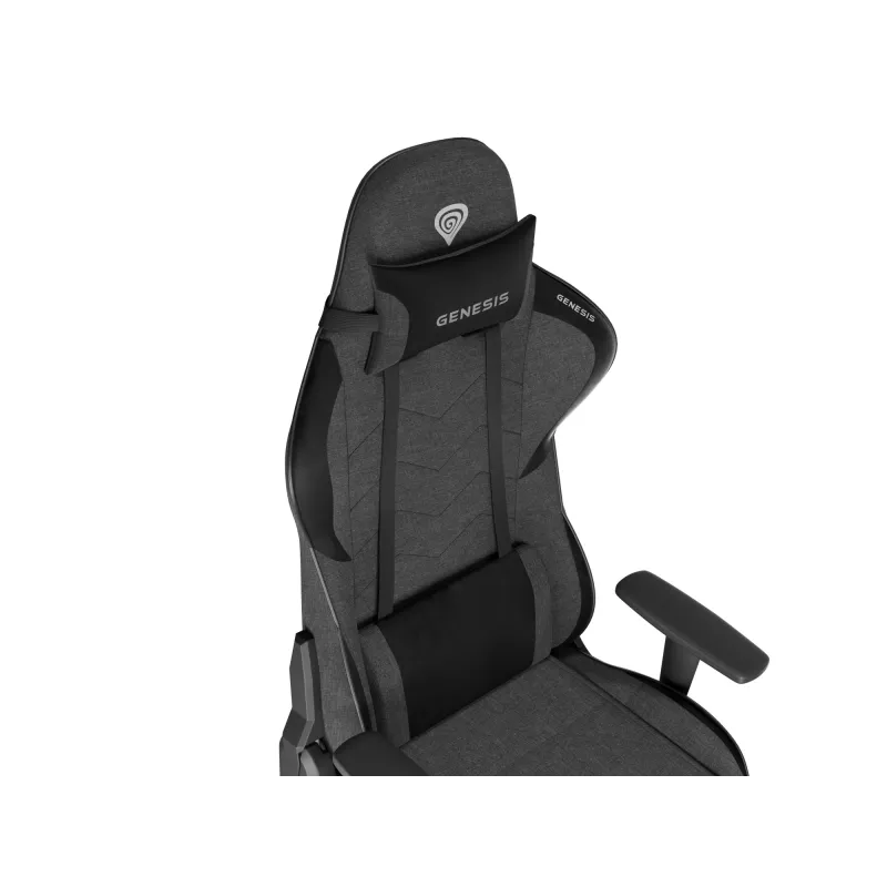 GENESIS Nitro 550 G2 Žaidimų kėdė, paminkštinta sėdynė, juoda, pilka