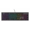 GENESIS Thor 303 klaviatūra, mechaninė, USB, QWERTZ, vokiškas išdėstymas, juoda, RGB