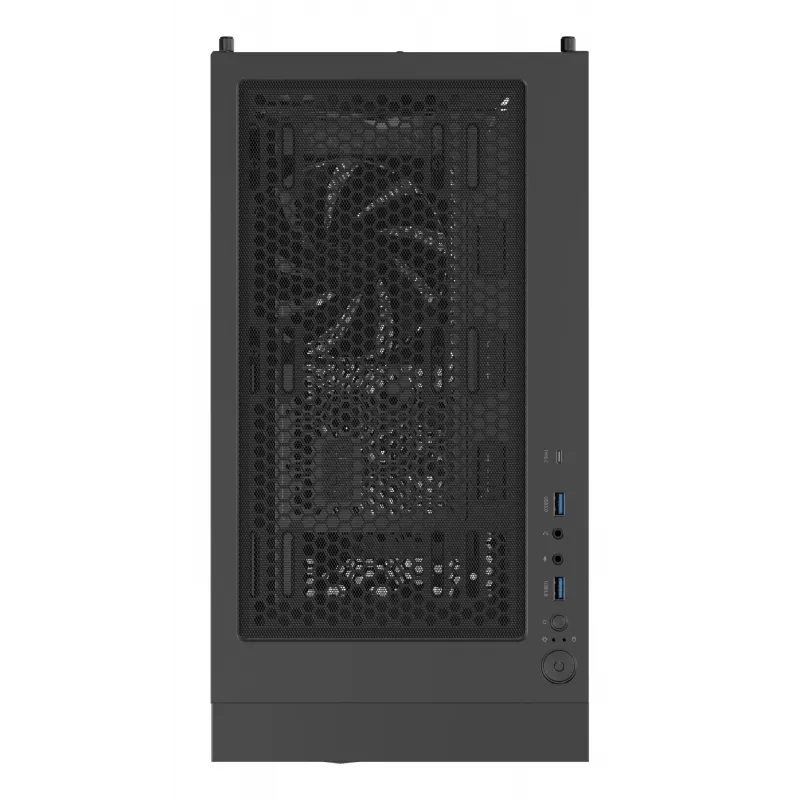 GENESIS Diaxid 605F Midi Tower Korpusas Juodas