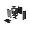 GENESIS Diaxid 605F Midi Tower Korpusas Juodas