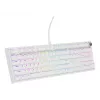 GENESIS NKG-2300 klaviatūra, laidinė, USB, mechaninė, QWERTY, RGB LED, balta