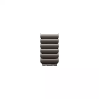 Apple 46mm Slate Link Bracelet Kit – 6 pilkos spalvos nerūdijančio plieno prailginimo grandelės
