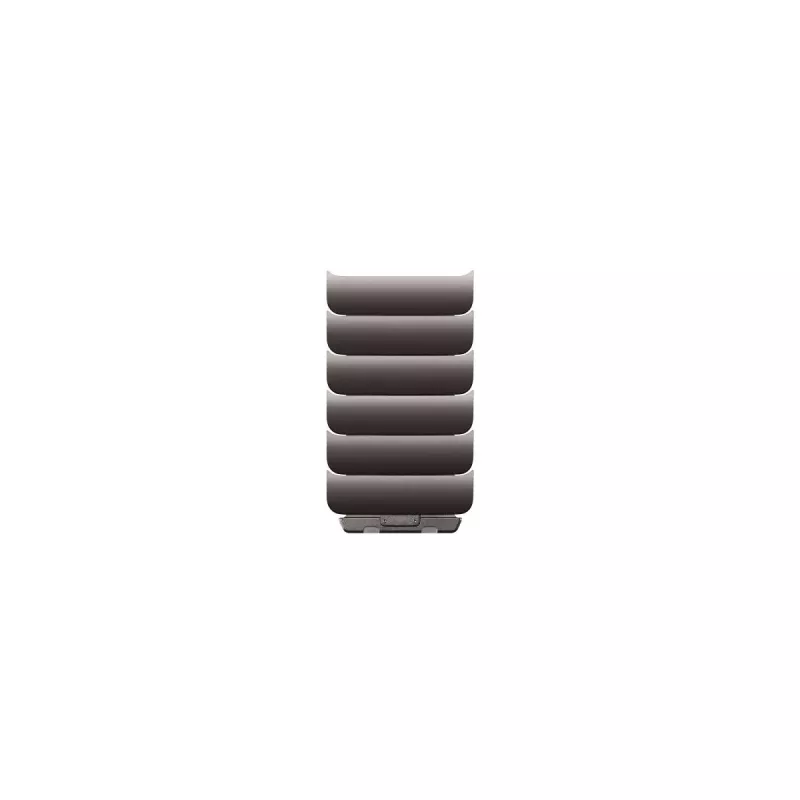 Apple 46mm Slate Link Bracelet Kit – 6 pilkos spalvos nerūdijančio plieno prailginimo grandelės