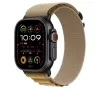 APPLE 49 mm Tan Alpine Loop – Mažas – Juodos titano apdailos