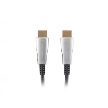 LANBERG HDMI laidas - M/m v2.0 optinis 50m juodas AOC