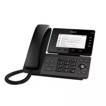 Gigaset P820 IP Pro IP telefonas su 5 inch LCD ekranu ir PoE