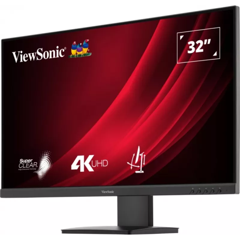 Viewsonic VG3208-4K monitorius 81,3 cm (32 colių) 3840 x 2160 4K Ultra HD LED juodas