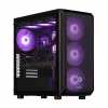 Actina stalinis PC Midi Tower, AMD Ryzen 7 9700X, 32 GB DDR5, 1 TB SSD, Radeon RX 9060 XT, Windows 11 Pro, juodas
