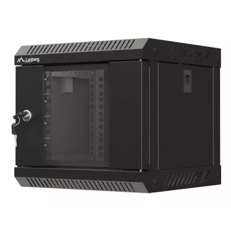 Sieninis 10 inch stovas Lanberg WF11-3304-10B 4U juodas, talpa 30 kg