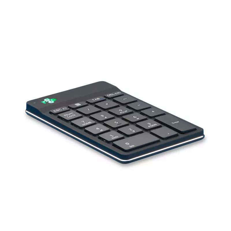 R-Go Tools skaitmeninis klavišų blokas R-Go Numpad Break, ergonomiškas skaitmeninis klavišų blokas su pertraukų programine įranga, Bluetooth, juodas