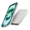 ZENS Powerbank Slim Qi2 Al 10000mah Baltas