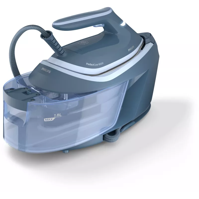 Philips 6000 serijos PSG6042/20 garo lyginimo stotelė 2400 W 1.8 L SteamGlide Advanced Mėlyna