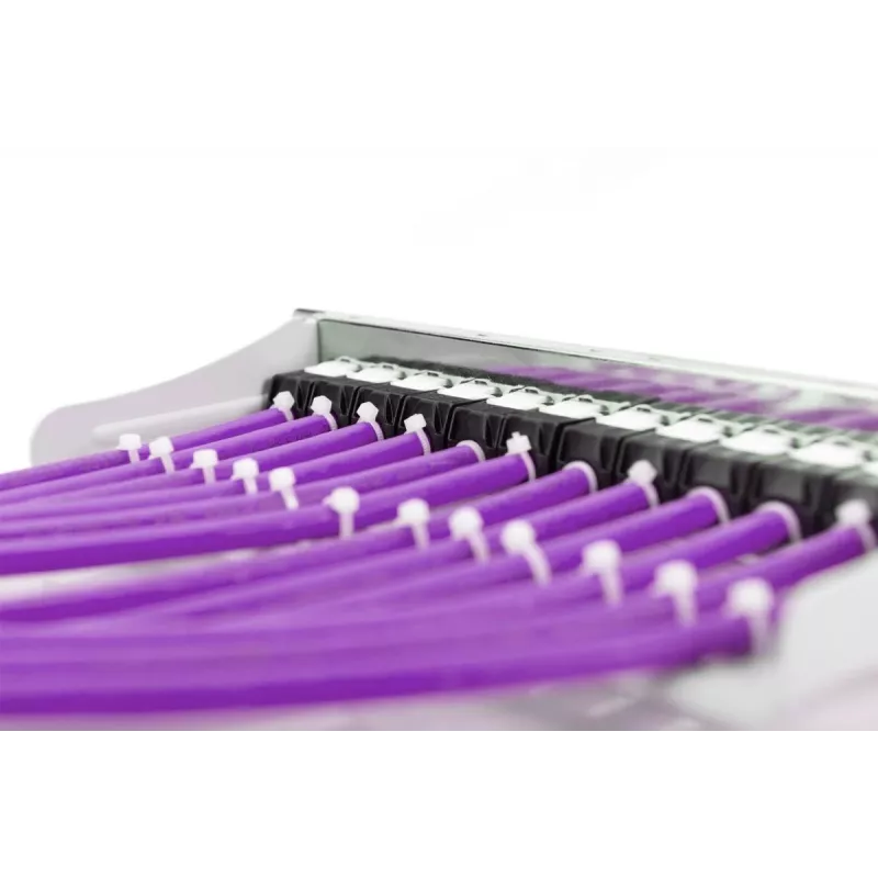DIGITUS CAT6 U/UTP montavimo kabelis - B2ca - 100m - Violetinis