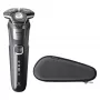 Philips SHAVER Series 5000 S5887/30 vyriškas skustuvas su rotacine galvute ir trimeriu, juodas/pilkas