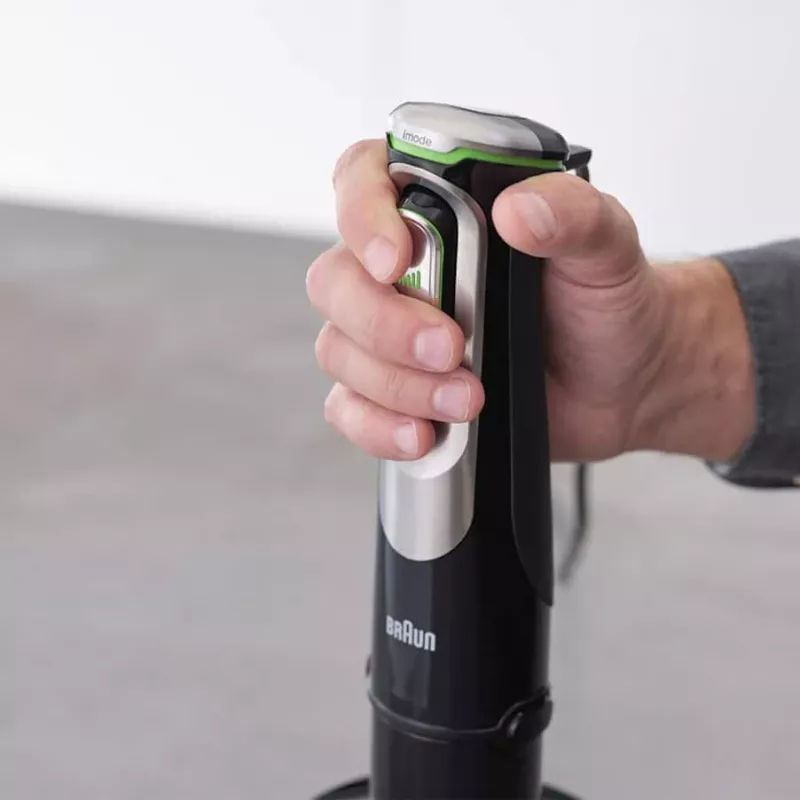 Braun MultiQuick 9 MQ9147X Panardinis blenderis 0.6 L 1200 W Juodas, Nerūdijantis plienas