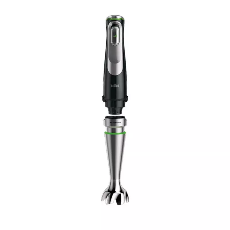 Braun MultiQuick 9 MQ9147X Panardinis blenderis 0.6 L 1200 W Juodas, Nerūdijantis plienas