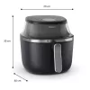 Oro gruzdintuvė Philips 3000 serijos NA322/00, 4,2 L, 1400 W, varinė/juoda