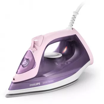 Philips 3000 serijos DST3020/30 garinis lygintuvas, keraminis padas, 2200 W, rožinė, violetinė