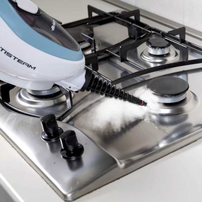 Ariete 4164/00 garų šluotražė 0,35 L 1500 W balta, šviesiai mėlyna