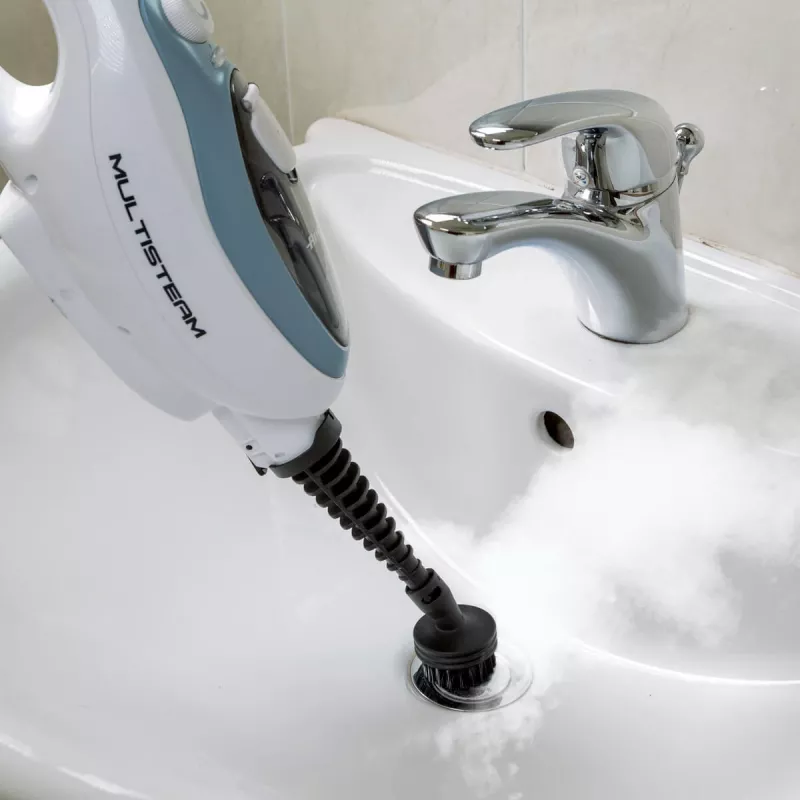 Ariete 4164/00 garų šluotražė 0,35 L 1500 W balta, šviesiai mėlyna