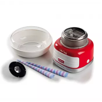Ariete Cotton Candy vatos cukraus gaminimo aparatas, 450 W, raudonas