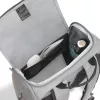 DICOTA kuprinė Eco Motion – 13–15,6 colių nešiojamam kompiuteriui – šviesiai pilka / 600D RPE poliesteris