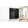 Įmontuojama elektrinė orkaitė Bosch Serie 4 HRG312BB4, 71 L, 3600 W, juoda, jutiklinis valdymas, A+
