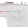 Pusiau automatinė siuvimo mašina SINGER M2405 – mechaninė, 11 programų, 8 dygsnių raštai, 70 W, balta