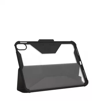 Folio dėklas Urban Armor Gear Plyo 27,7 cm 10,9 colio juodas permatomas