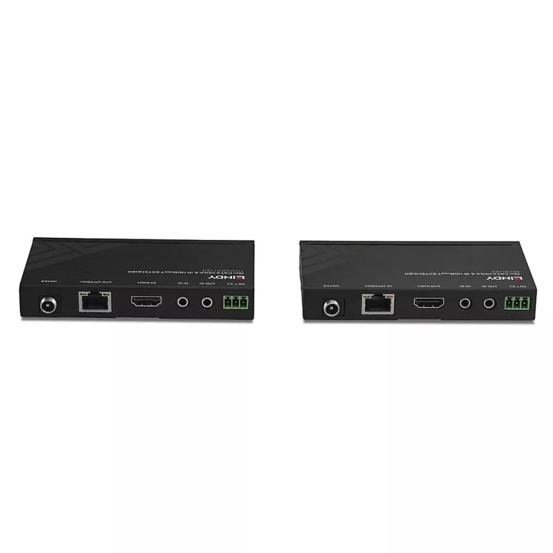 Lindy 70m Cat.6 HDMI 4K30, IR ir RS-232 HDBaseT prailgintuvas su PoC