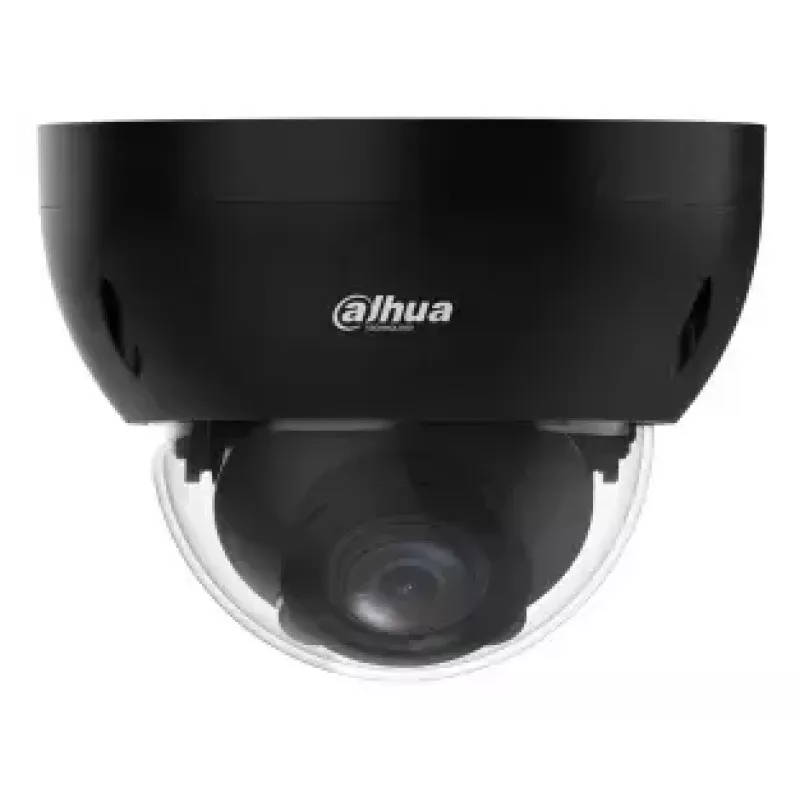 Dahua Technology WizSense IPC-HDBW2841R-ZAS-27135-B kupolinė IP stebėjimo kamera, 8 MP, 3840×2160, 2,7–13,5 mm motorizuotas objektyvas, IR iki 40 m, IP67, IK10, juoda