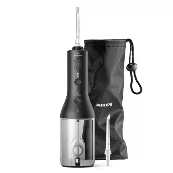 Philips Sonicare 3000 serijos belaidis vandens irigatorius HX3826/33 - Juodas