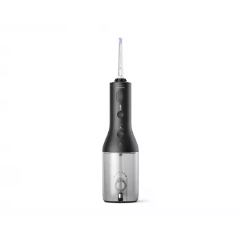 Philips Sonicare 3000 serijos belaidis vandens irigatorius HX3826/33 - Juodas