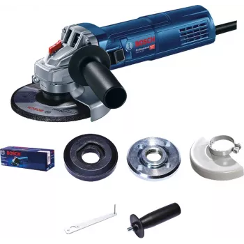 Kampinis šlifuoklis Bosch GWS 9-125 Professional, 125 mm, 11000 aps./min., 900 W, 1,9 kg