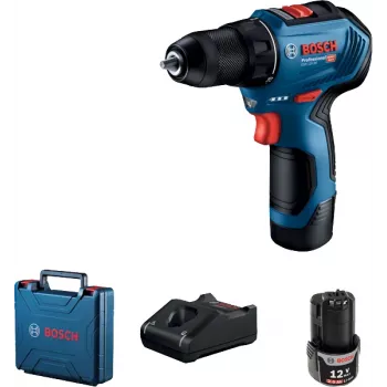 Bosch GSR 12V-30 Professional 1600 RPM mėlynas akumuliatorinis suktuvas-grąžtas