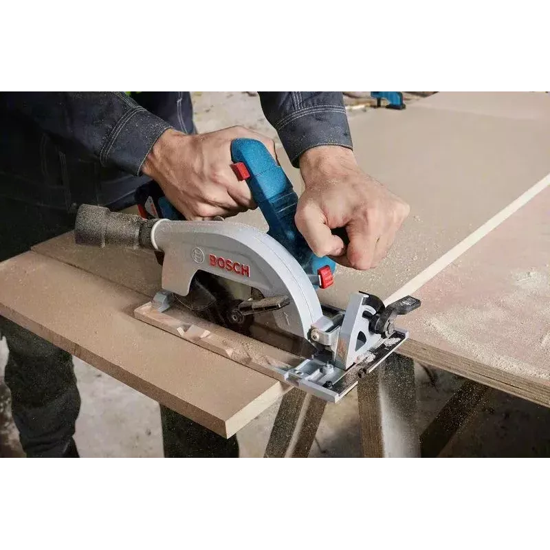 Bosch GKS 185-LI 16.5 cm belaidis diskinis pjūklas, juoda, mėlyna, pilka, 5000 RPM