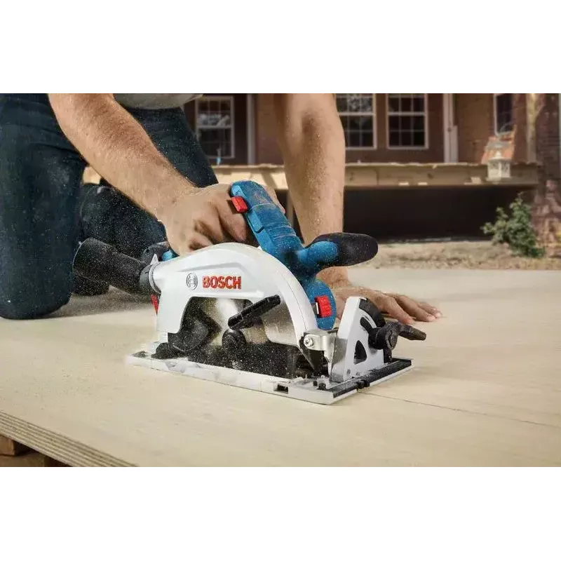 Bosch GKS 185-LI 16.5 cm belaidis diskinis pjūklas, juoda, mėlyna, pilka, 5000 RPM