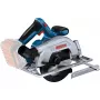 Bosch GKS 185-LI 16.5 cm belaidis diskinis pjūklas, juoda, mėlyna, pilka, 5000 RPM
