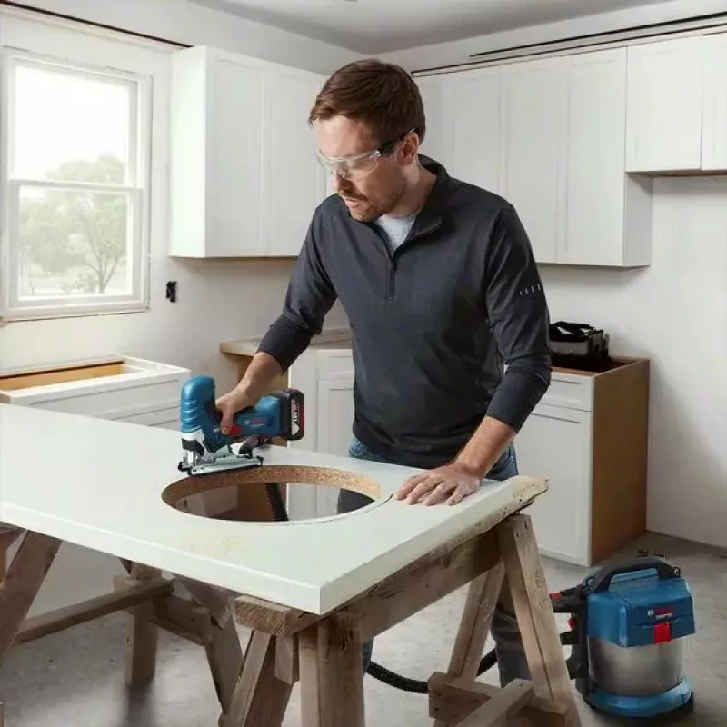 Bosch GST 185-LI akumuliatorinis pjūklas 3500 spm 1.9 kg