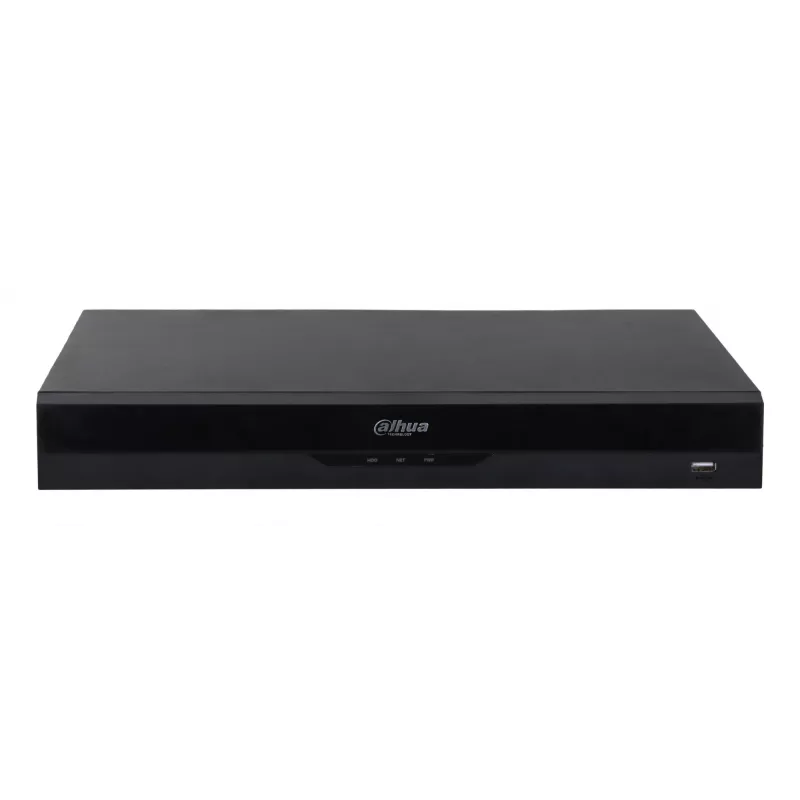 Dahua Technology WizSense NVR5216-16P-EI2 tinklinis vaizdo įrašytuvas 1U Juodas
