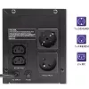 Qoltec UPS 53776 Line-Interactive 1.5 kVA 900 W 4 AC lizdai