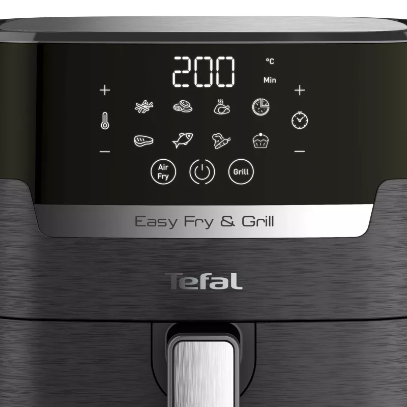 Tefal Easy Fry & Grill EY5058 karšto oro gruzdintuvė, 4,2 L, 1550 W, juoda