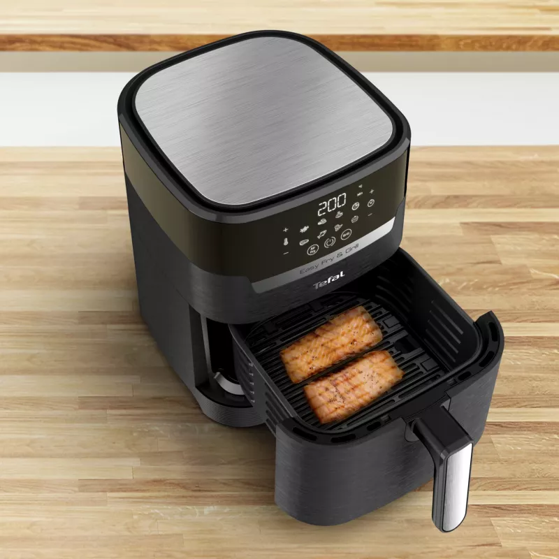 Tefal Easy Fry & Grill EY5058 karšto oro gruzdintuvė, 4,2 L, 1550 W, juoda