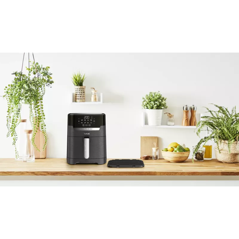 Tefal Easy Fry & Grill EY5058 karšto oro gruzdintuvė, 4,2 L, 1550 W, juoda