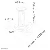 Neomounts BEAMER-C80WHITE lubinis projektoriaus laikiklis - aukštis 13-20 cm - pilnas judesys