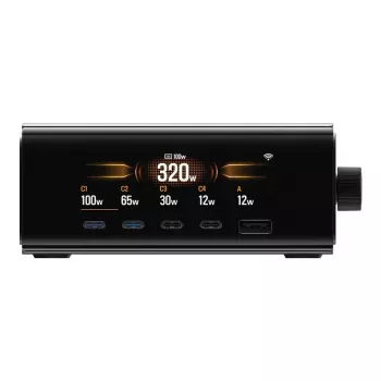 Įkroviklis EcoFlow EF-STATION320W-EU 320W stalinė įkrovimo stotelė nešiojamiesiems įrenginiams